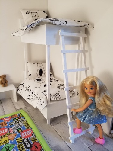 Scale barbie doll - , wooden