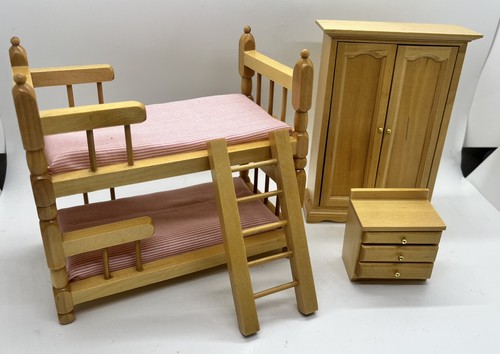Dolls house furniture bunk - dolls,