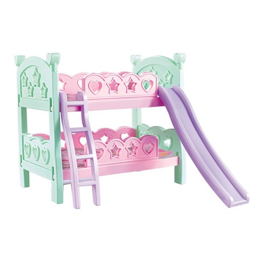 Plastic doll s bunk bed - plastic, doll\\\\\\\'s