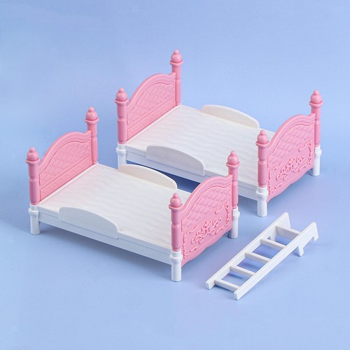 Fashion doll bed dollhouse - doll,