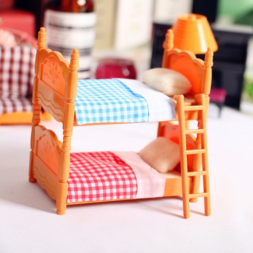 Doll bunk bed with ladder - bed,