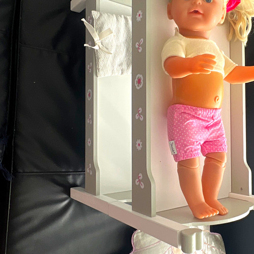 Wooden doll bunk bed - wooden,