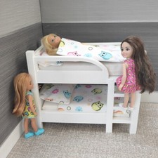 1/6th Scale Bunk Bed for Dolls