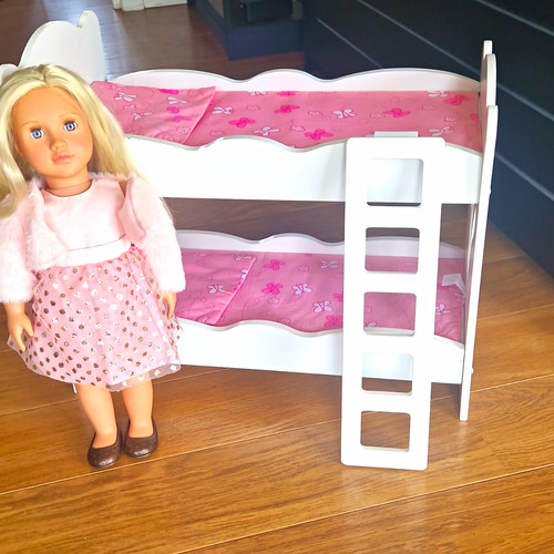 Kidkraft wooden doll bunk - bunk, bed