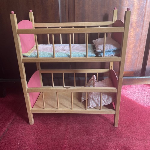 Baby doll wooden bunk beds - beds, for