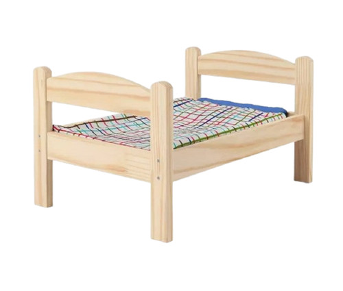 Doll bed with bedlinen set - with,