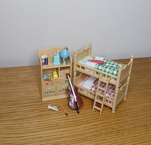 Sylvanian families bunk bed - families,