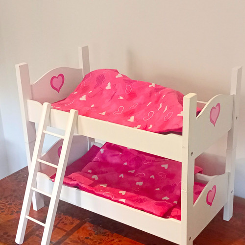Doll bunk bed set - bunk, with