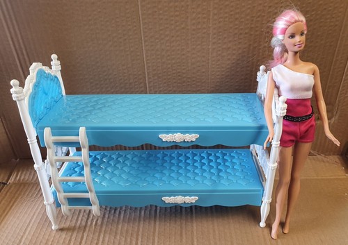 Blue plastic bunk bed ladder - blue,