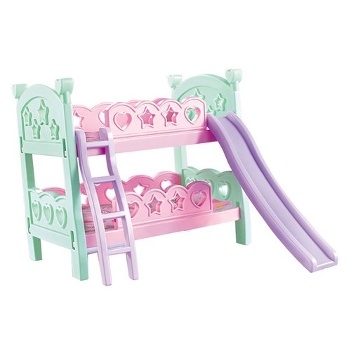 Plastic doll bunk bed - bunk, with