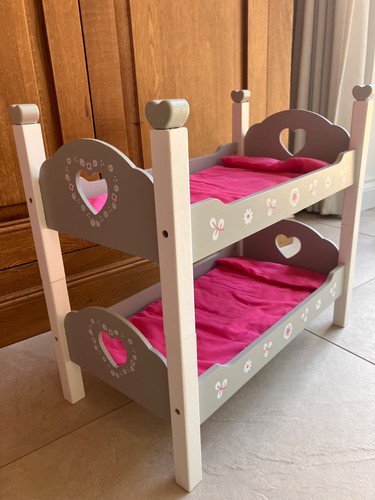 Wooden doll bunk - bunk, bed